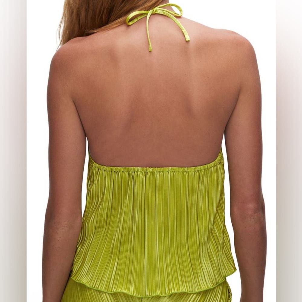 NWOT Le Lis Plisse Halter Top - Picture 8 of 10